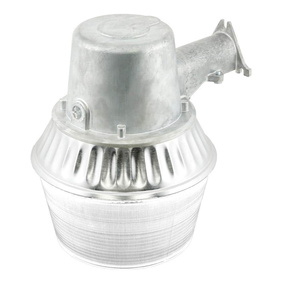 HALO AL 65-Watt Equivalent Integrated LED Metallic Dusk to Dawn Area Light, 4000K (AL6501LED)