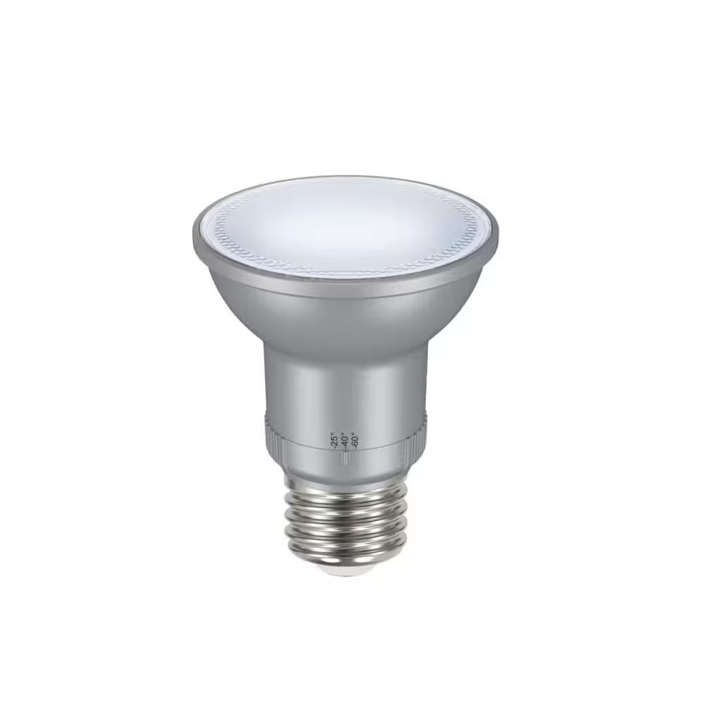 50-Watt Equivalent PAR20 Dimmable Adjustable Beam Angle LED Light Bulb (2-Pack)