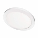 11 in. 12.5-Watt Dimmable White Integrated LED 875 Lumens Round Flat Panel Flush Mount Ceiling Light Color Change 5CCT